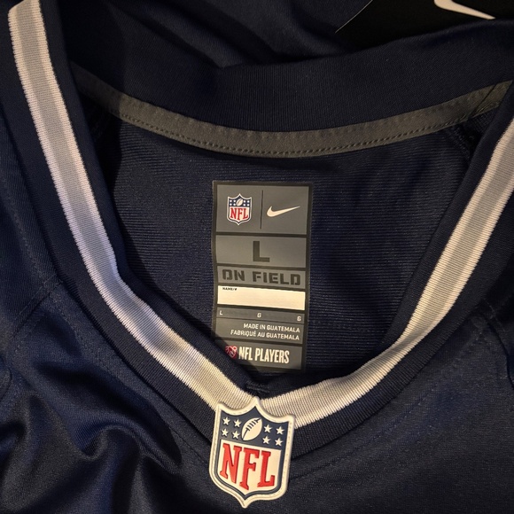 New mens large authentic Dallas Cowboys Vander Esch football jersey - Picture 9 of 9
